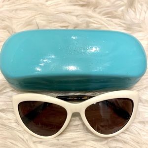 Kate Spade Ivory cat eye Sunglasses